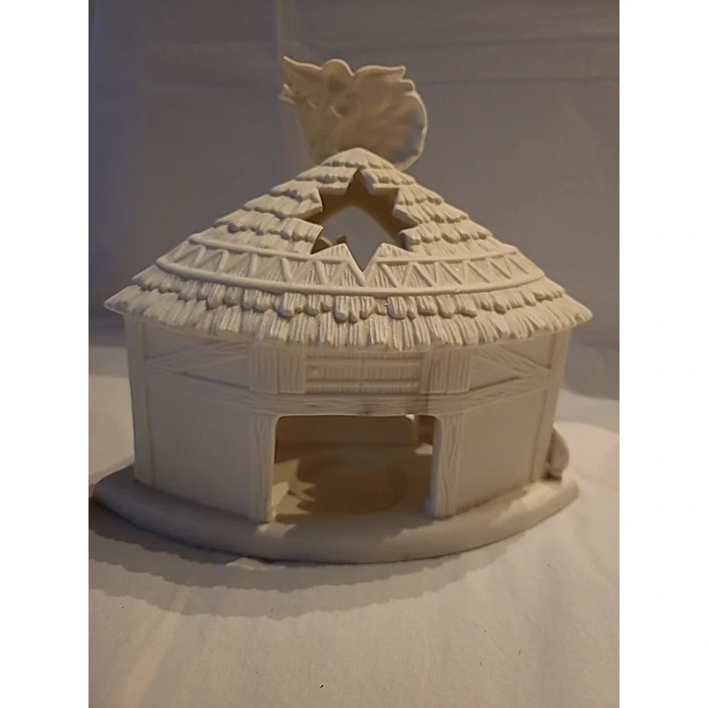 Partylite P7312 Tea Lite Candle Holder Nativity Scene O Little Town - Picture 3 of 4